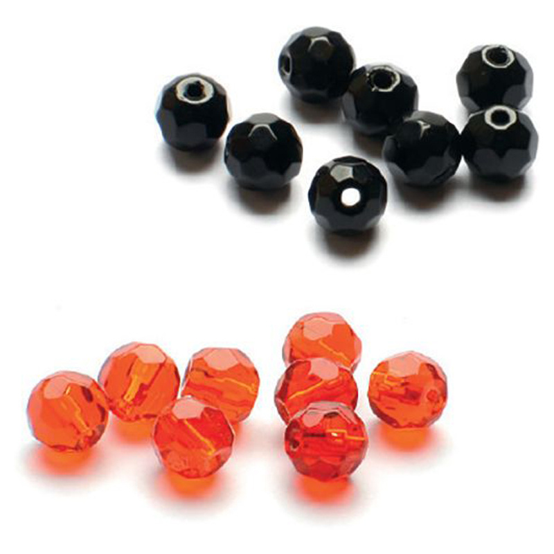 Darts Glass Beads Faceted (9-pack) - 6mm