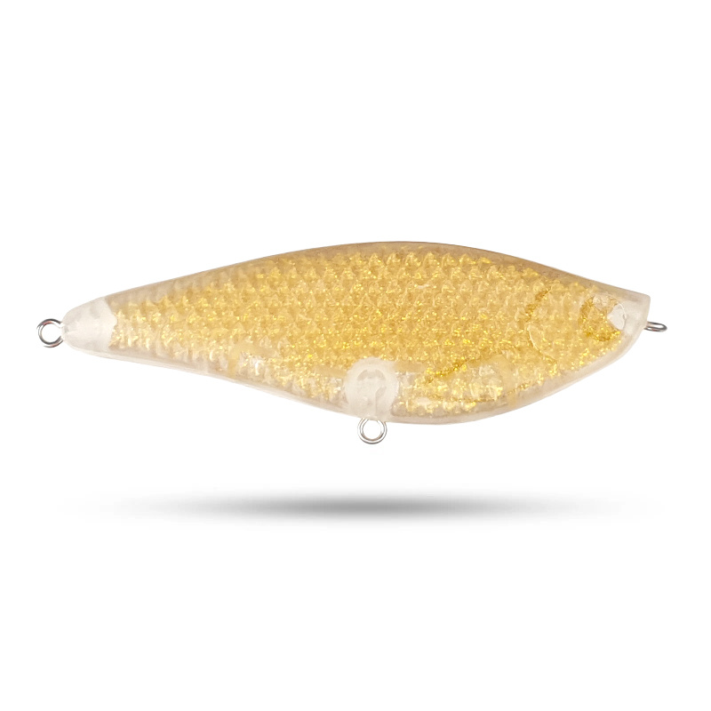 Scout Swimmer 12,5cm 67g Slow Sink - Blank Gold Glitter