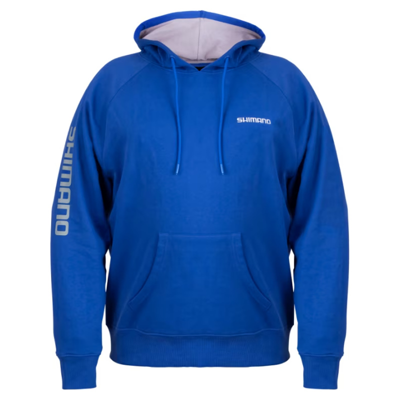 Shimano Pull Over Hoodie Blue