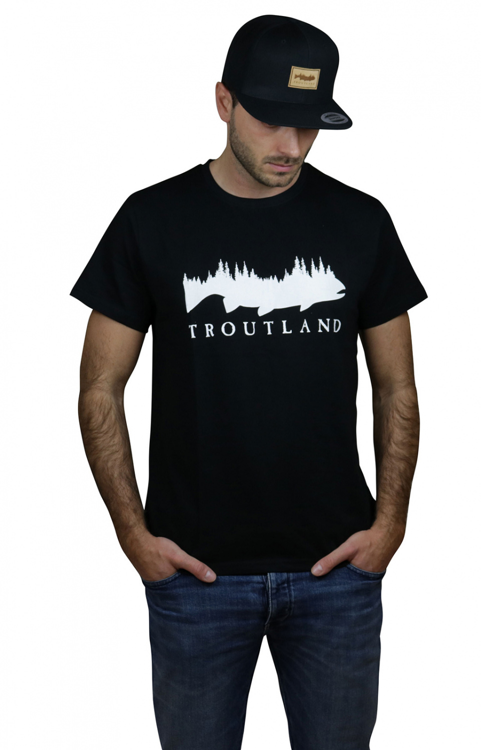 Troutland Men´s 100% Cotton t-shirt